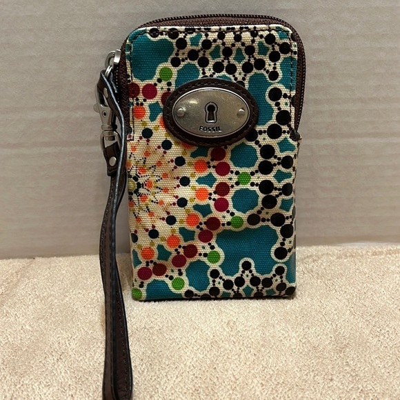 Fossil multi color wristlet - Picture 2 of 7